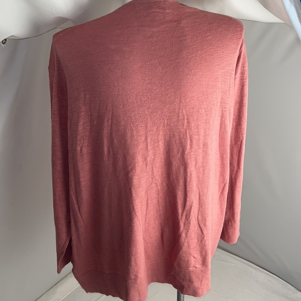 Madewell rose soft lightweight open cardigan 3x - Picture 4 of 10